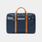Cary Briefcase - Gen 2 - Slim - Navy and Tan