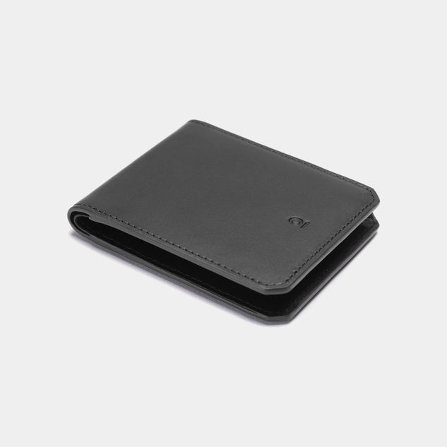 Slim Wallet - Smooth Black