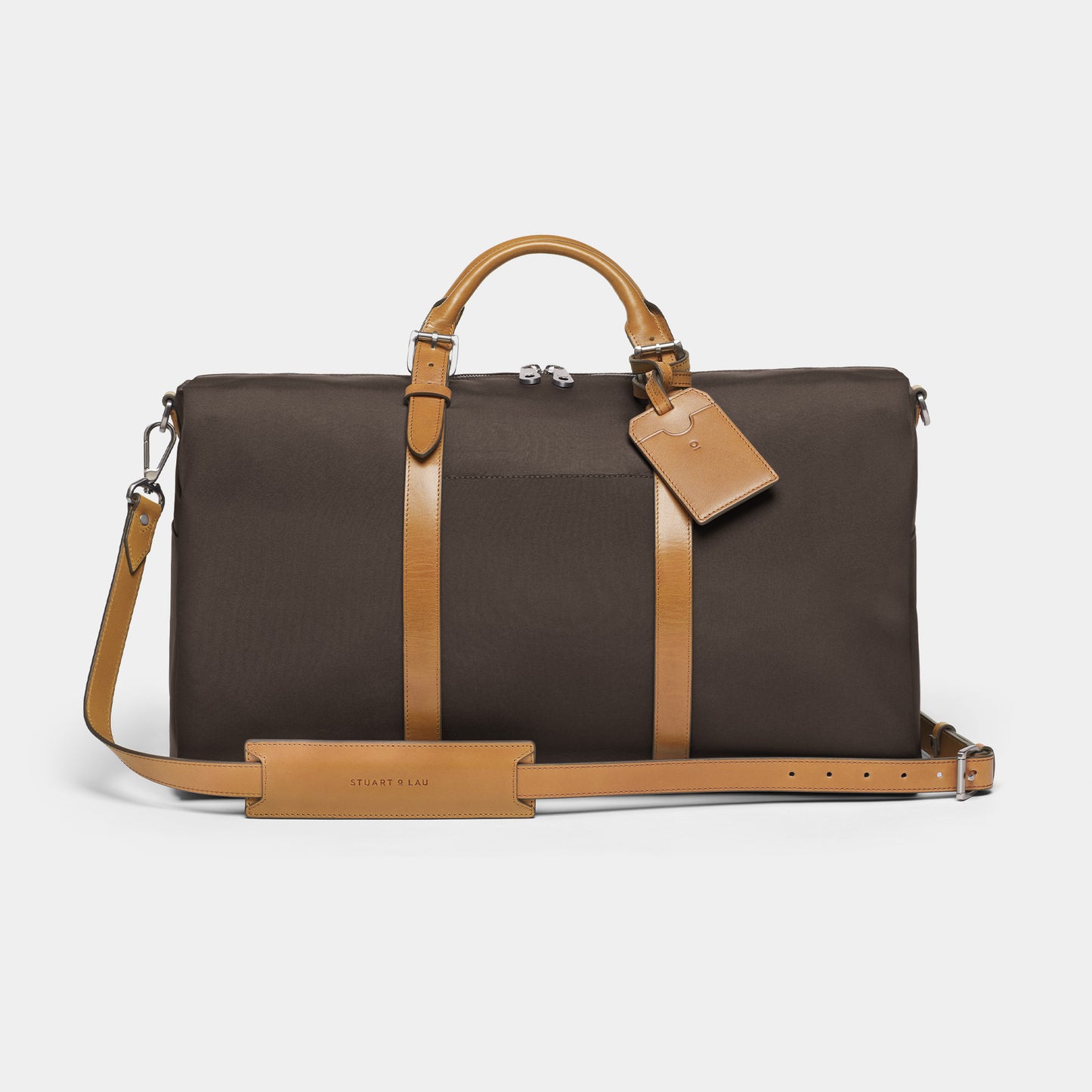 Monaco Weekender - Espresso and Tan