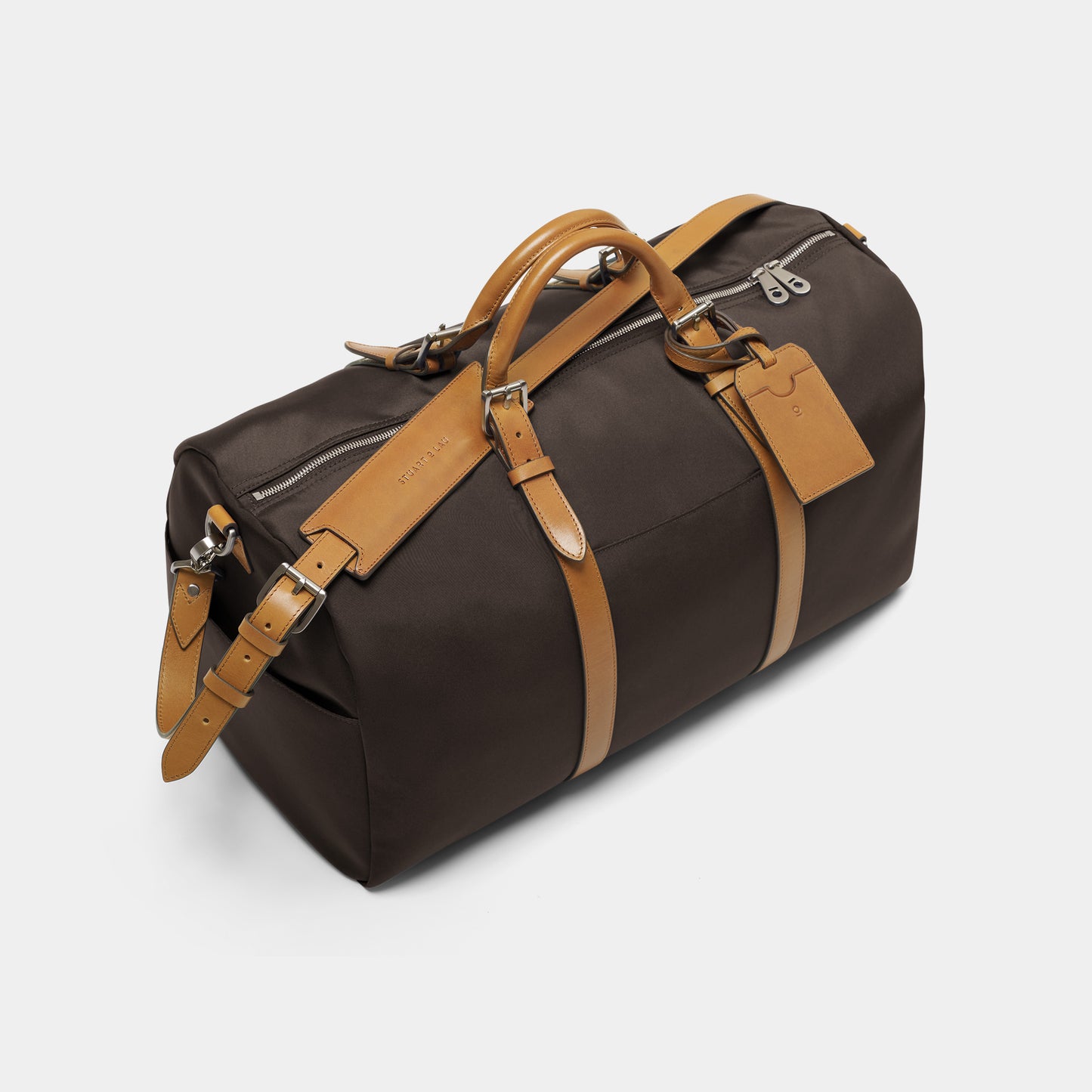 Monaco Weekender - Espresso and Tan