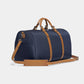 Monaco Weekender - Navy and Tan