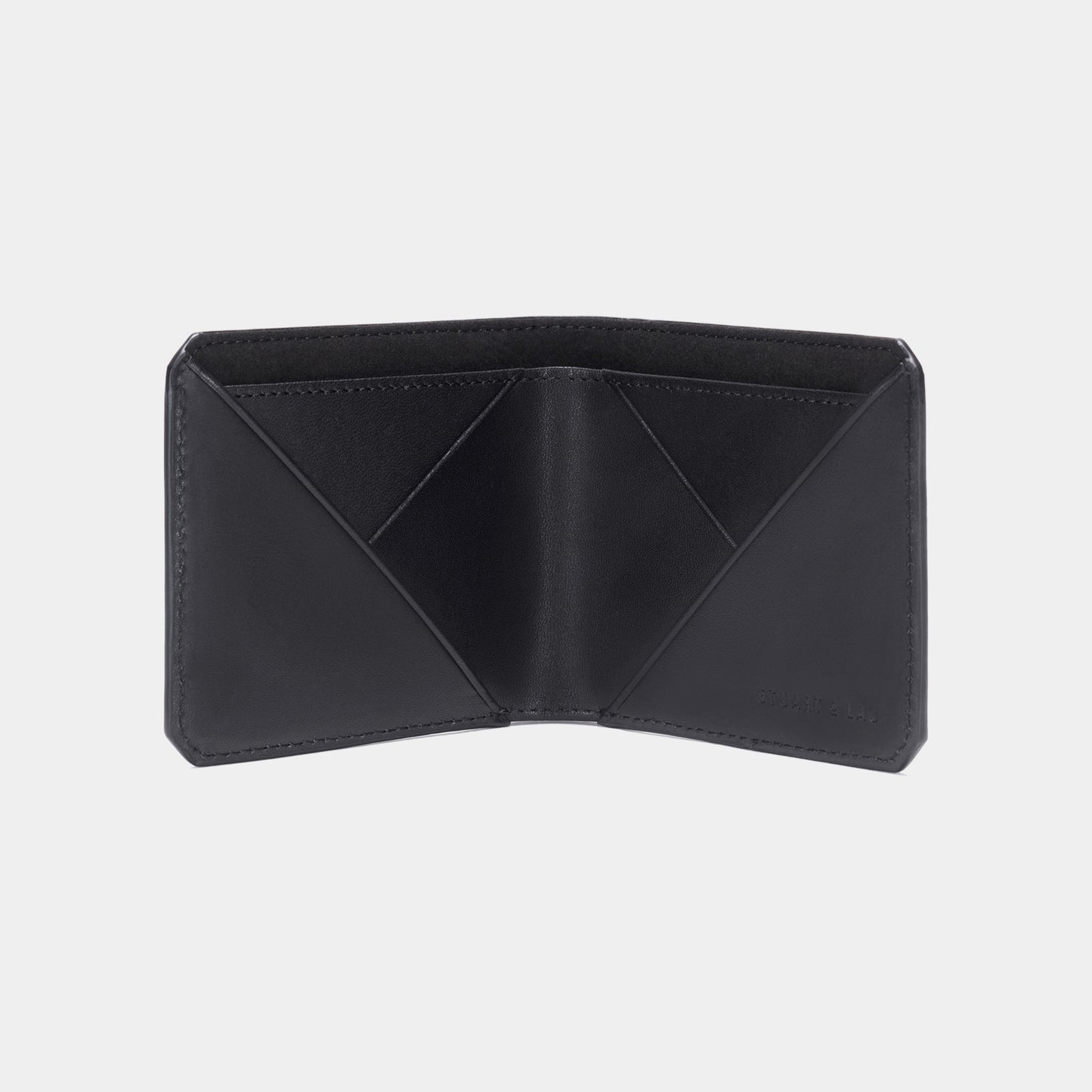 Slim Wallet - Saffiano Black